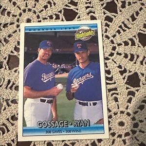 1992 Donruss Highlights Baseball Card